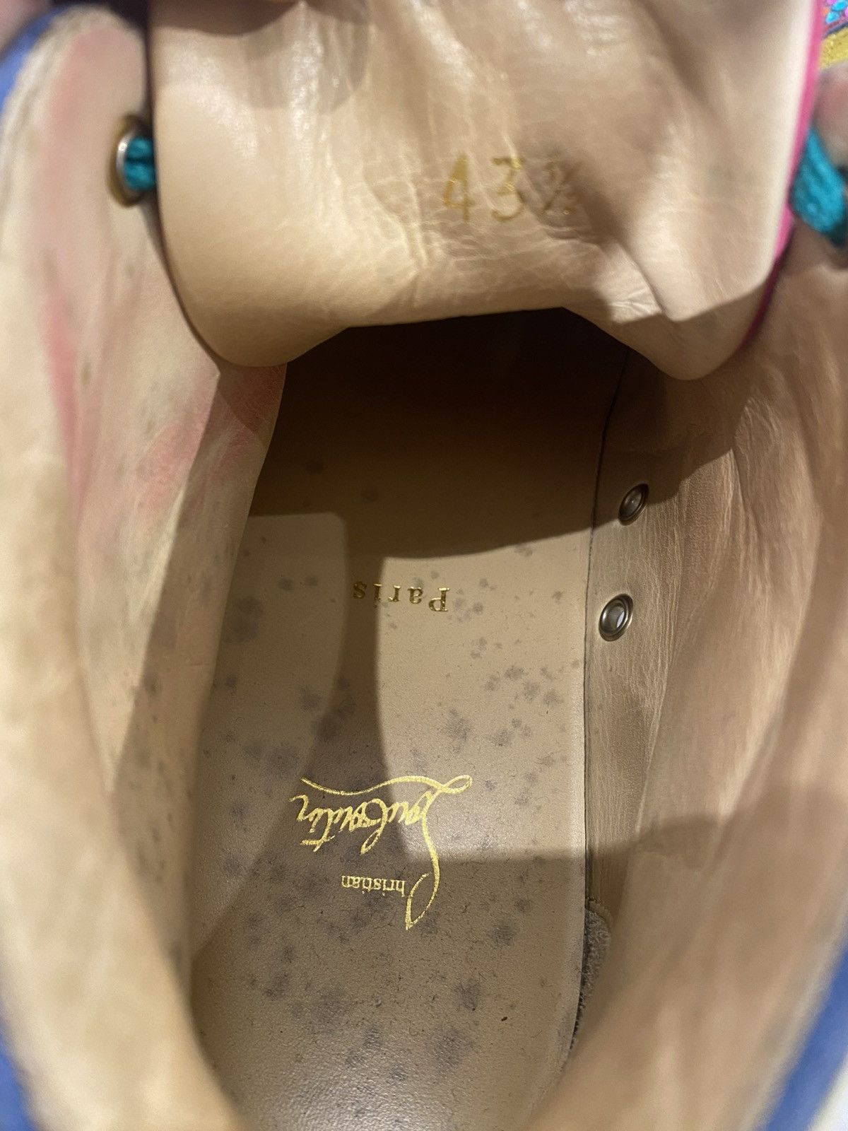 Christian Louboutin Christian Louboutin Strauss Swarovski Crystal Sneakers Size US 9.5 / EU 42-43 - 8 Thumbnail