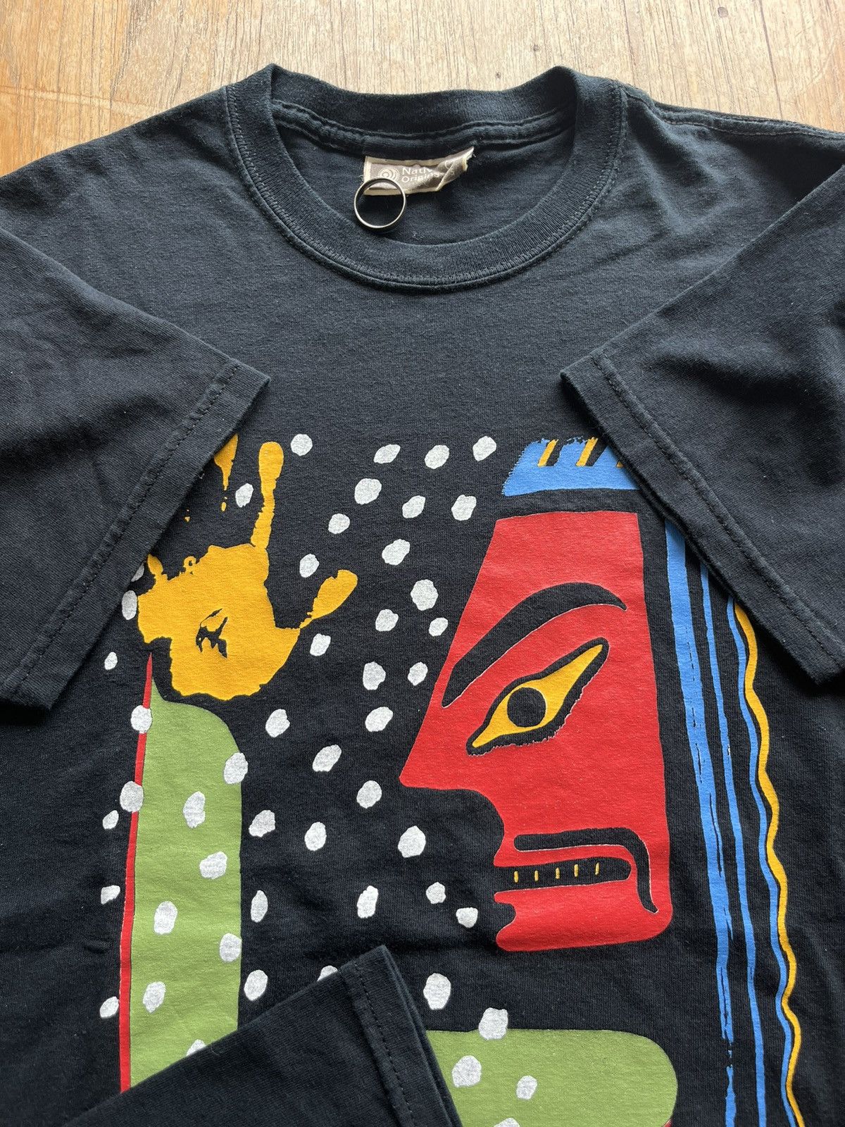 Vintage Vintage J.DAVID Art design Tshirt Size US XS / EU 42 / 0 - 5 Thumbnail
