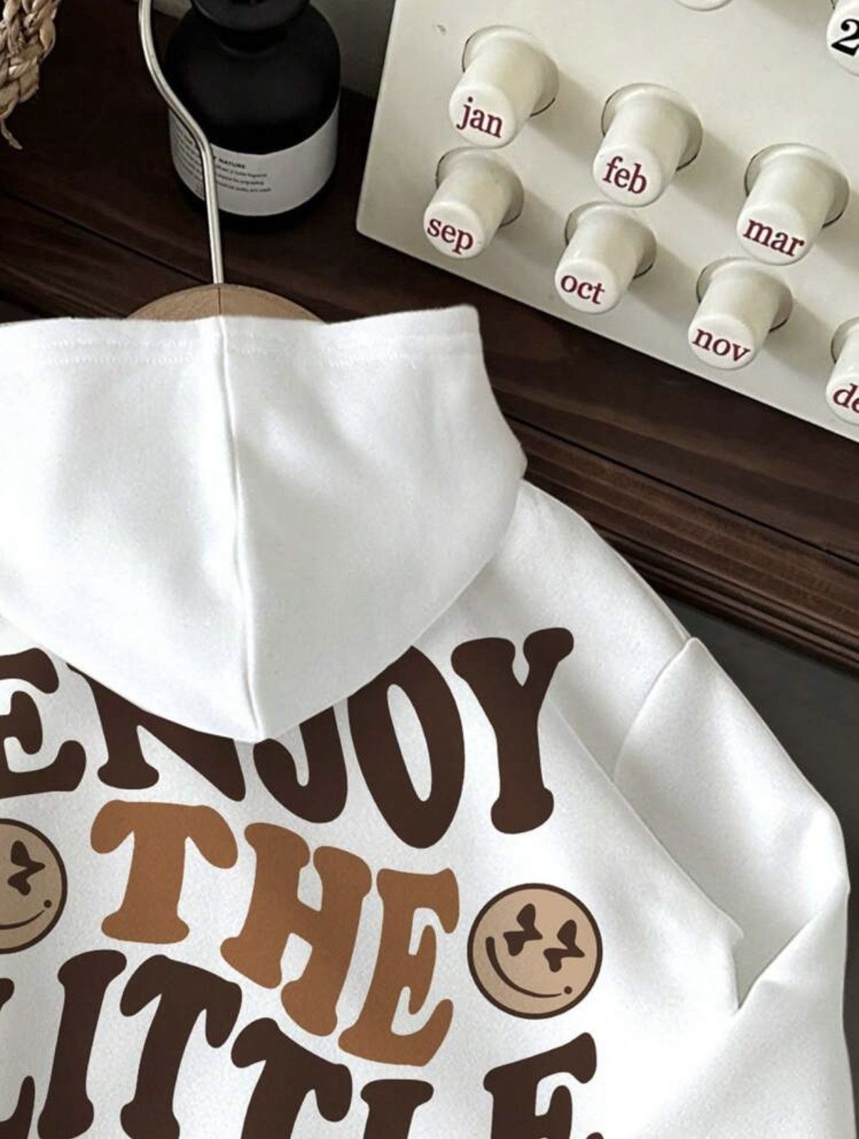 Vintage Soft Hoodie Casual Thick Sweatshirt, Suitable For Autumn Size US L / EU 52-54 / 3 - 3 Thumbnail