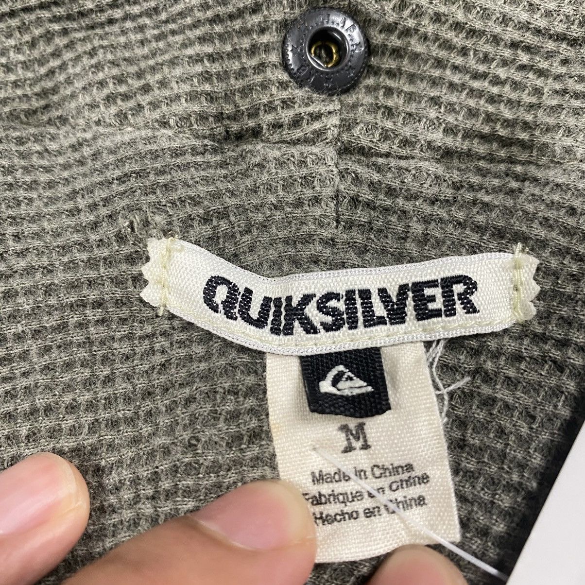 Quiksilver Rare y2k Quiksilver Surf Jumbo Hoodie Parkas Fishtail Size US M / EU 48-50 / 2 - 7 Thumbnail