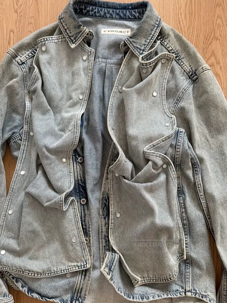 Y/Project Y/PROJECT Size M Deconstruction of multi-button shirts Size US M / EU 48-50 / 2 - 2 Thumbnail