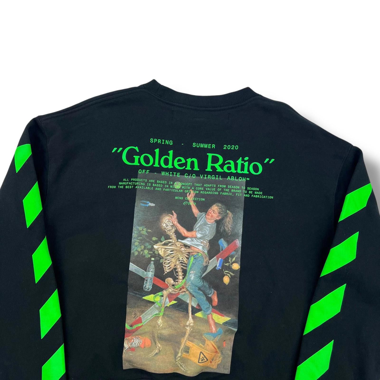 Off-White Pascal Skeleton Black Sweatshirt