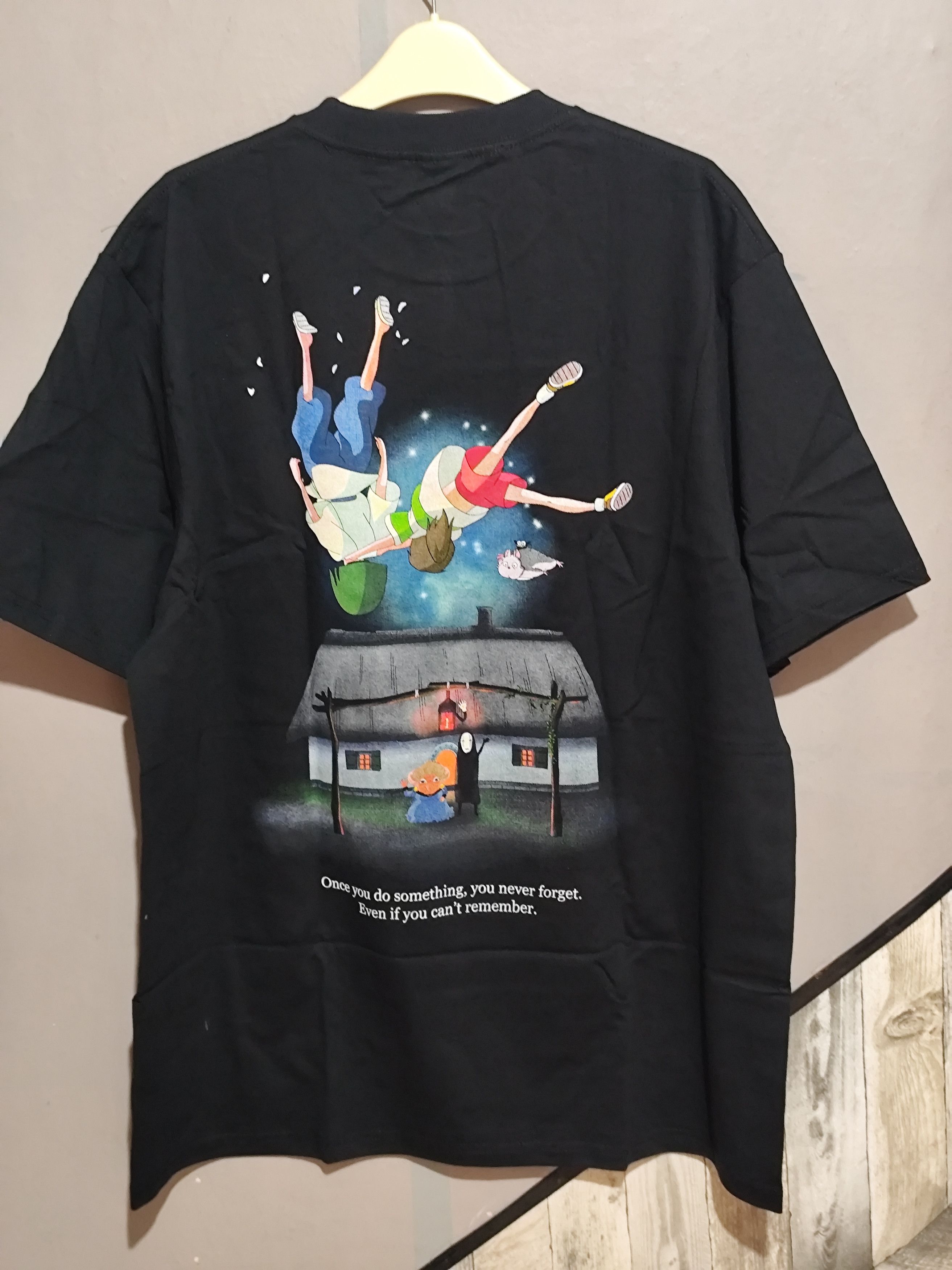 Japanese Brand 💥Studio Ghibli Films - Spirited Away Modern Tee Size US XL / EU 56 / 4 - 7 Thumbnail