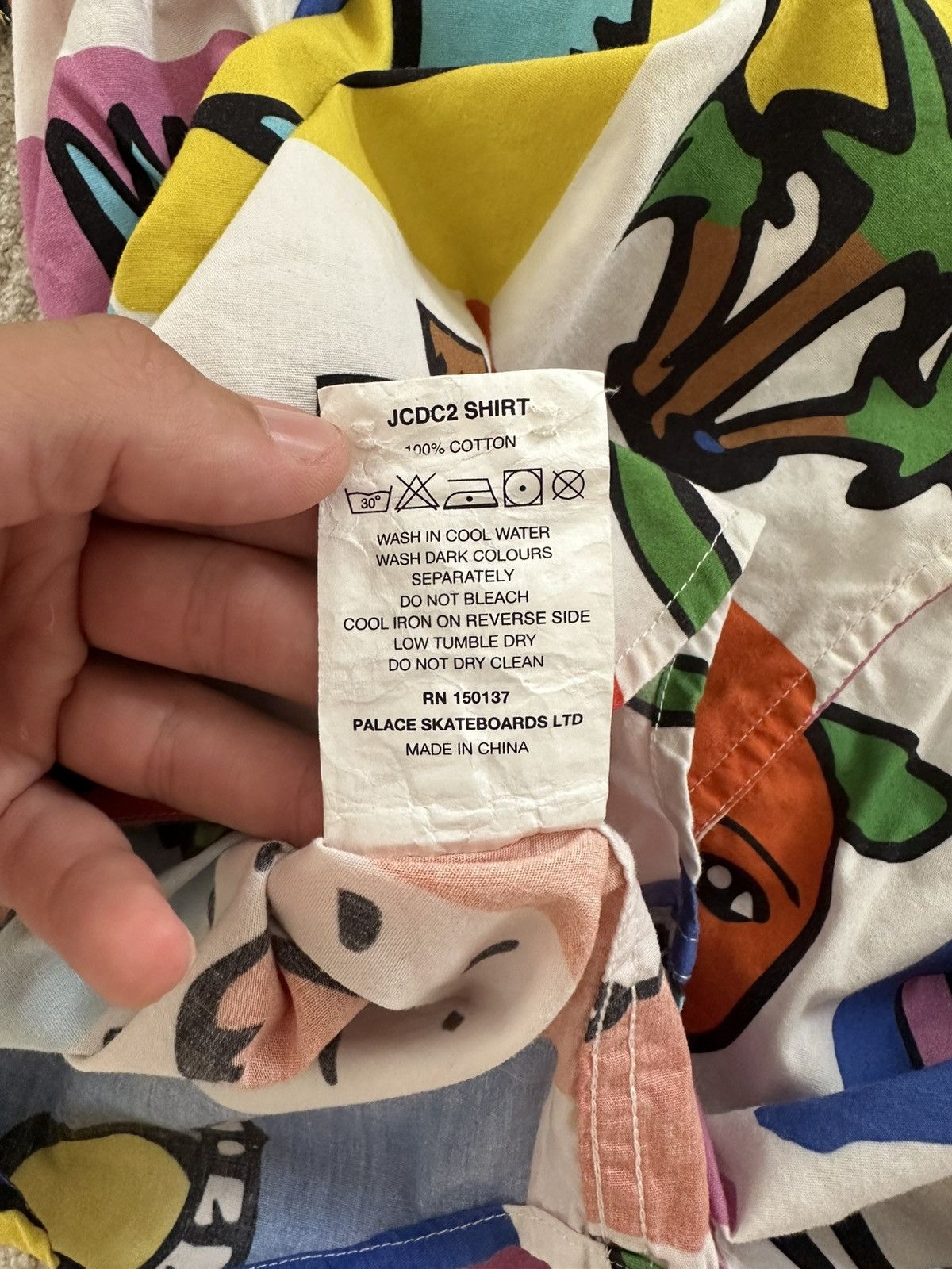 Jean Charles De Castelbajac × Palace Palace JCDC2 shirt multicolor Size US M / EU 48-50 / 2 - 7 Thumbnail