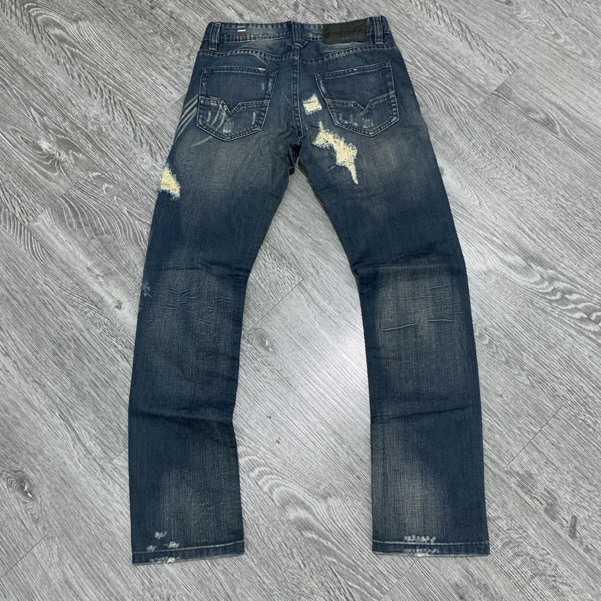 Diesel Diesel Zatiny Distressed Denim Pant Size US 30 / EU 46 - 6 Thumbnail
