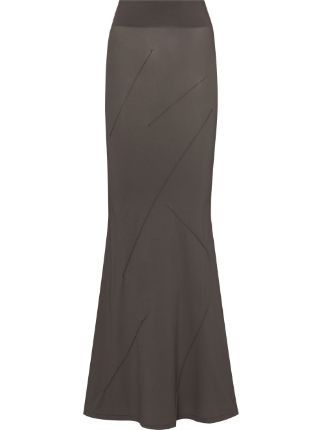 image of Di Vision O1Mle0424 Mesh Skirt In Green, Women's (Size 32)