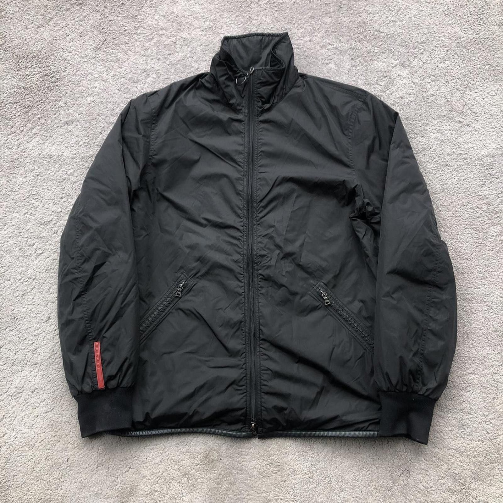 Prada Prada Red Tab Fleece Lined Coat Jacket Size US M / EU 48-50 / 2 - 1 Thumbnail