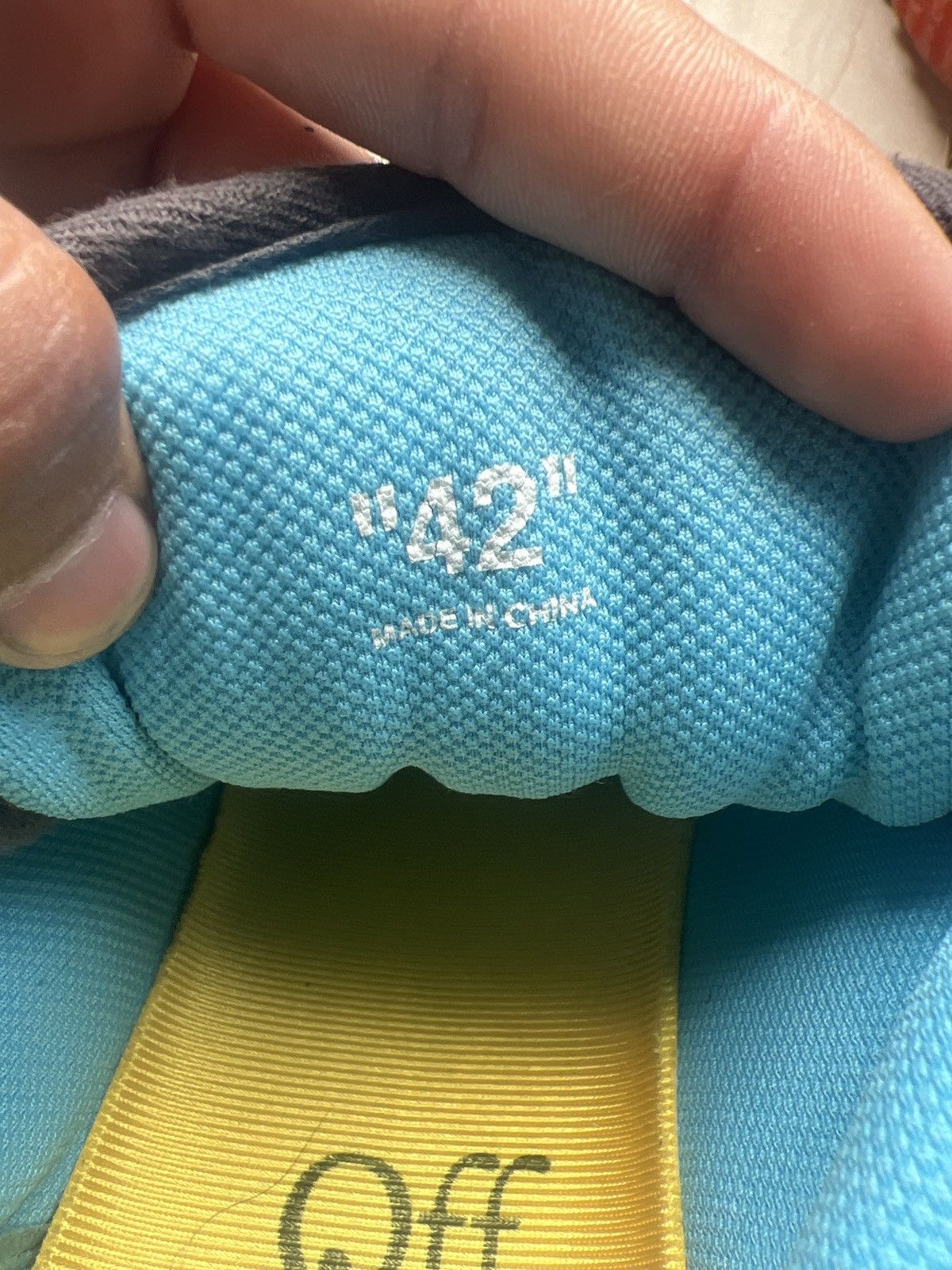 Off-White Off White ODSY 2000 Black Yellow Orange Size US 9 / EU 42 - 8 Thumbnail