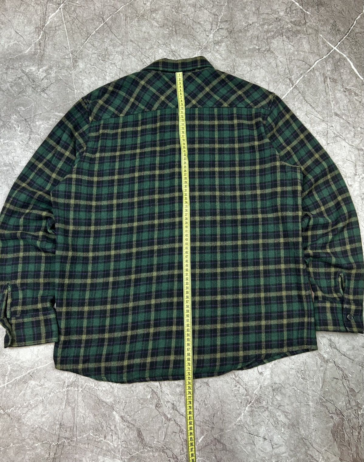 A.P.C. A.P.C Wool Flannel Button Up Size US XL / EU 56 / 4 - 7 Thumbnail