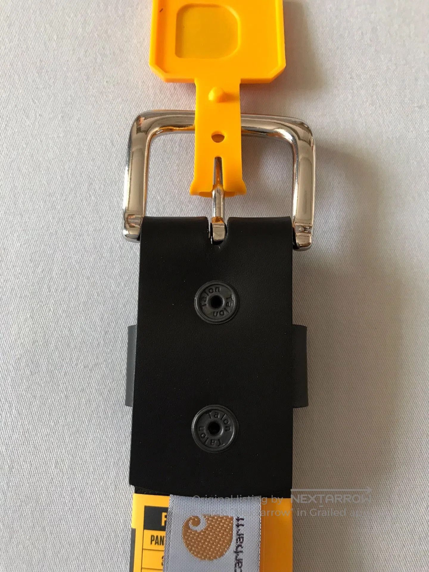 Carhartt Carhartt Black Harness Leather Belt W38. Size ONE SIZE - 5 Thumbnail