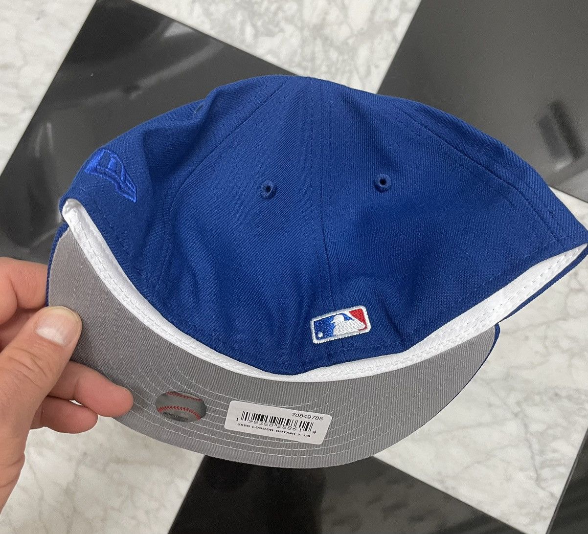 New Era 🔥 Exclusive Ohtani Dodgers fitted size 7 1/8 Size ONE SIZE - 4 Thumbnail