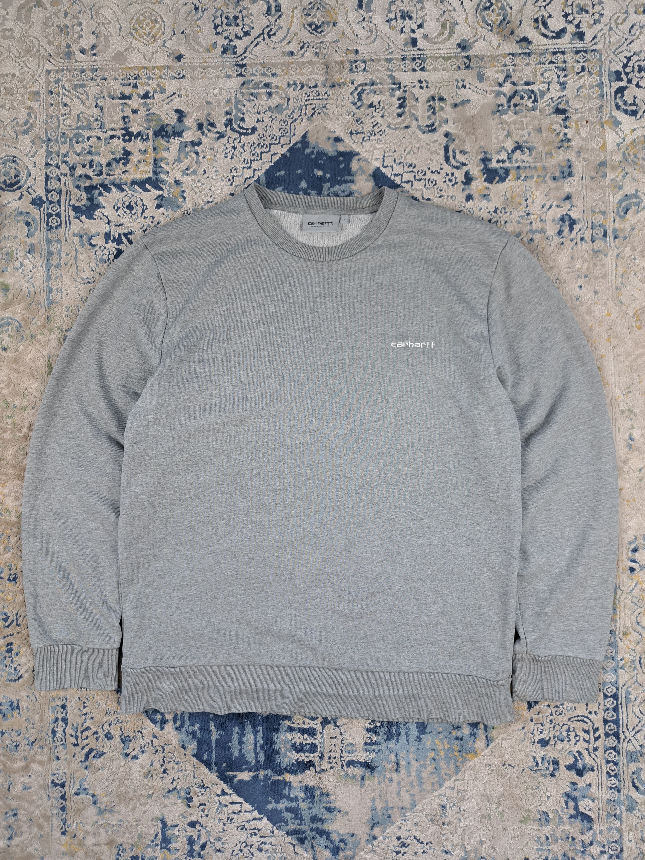 Carhartt Carhartt Script Embroidery Sweatshirt Basic Crewneck Size US L / EU 52-54 / 3 - 1 Thumbnail