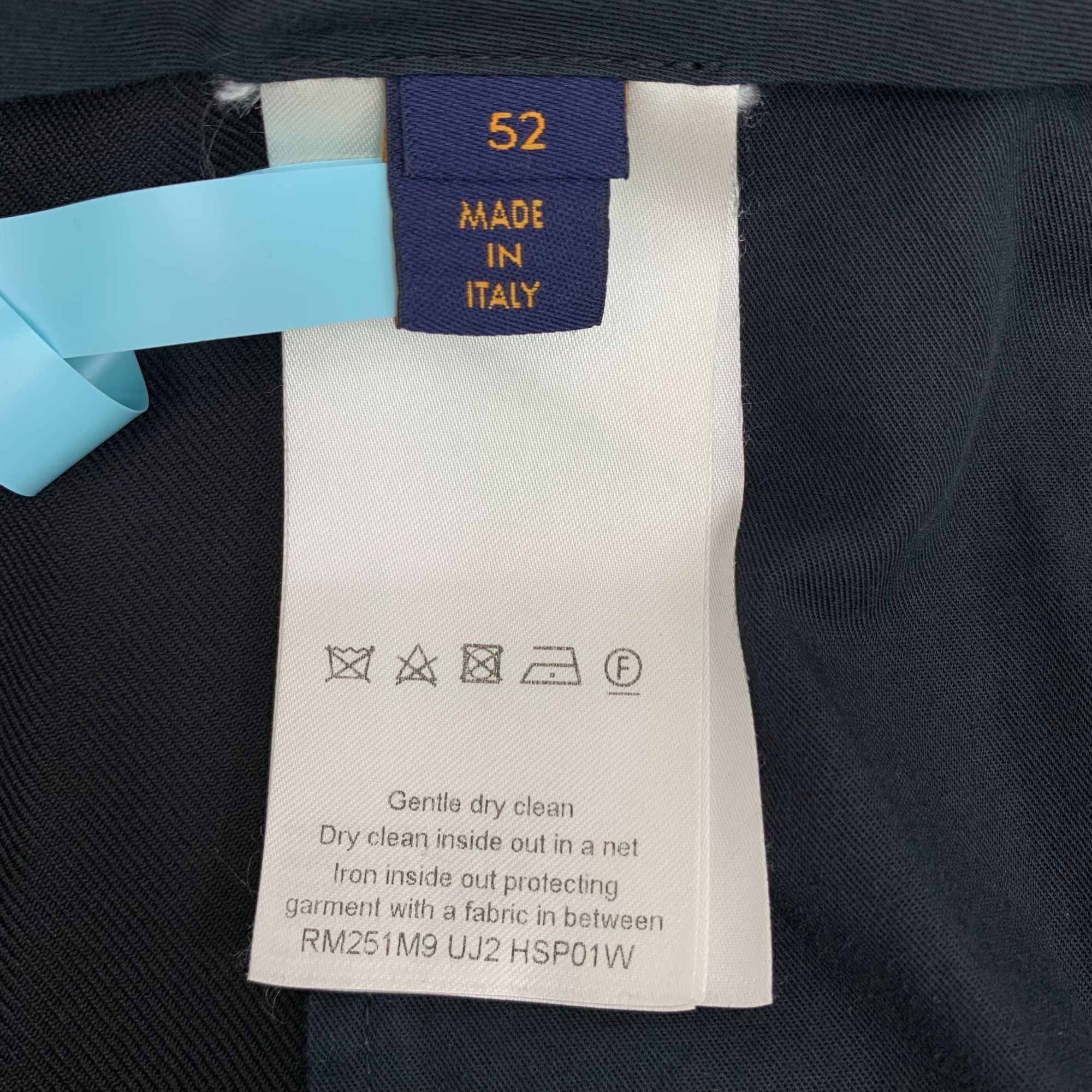 Louis Vuitton LOUIS VUITTON Black Wool Cargo Pants Size 52 Italian Made De Size US 36 / EU 52 - 4 Thumbnail