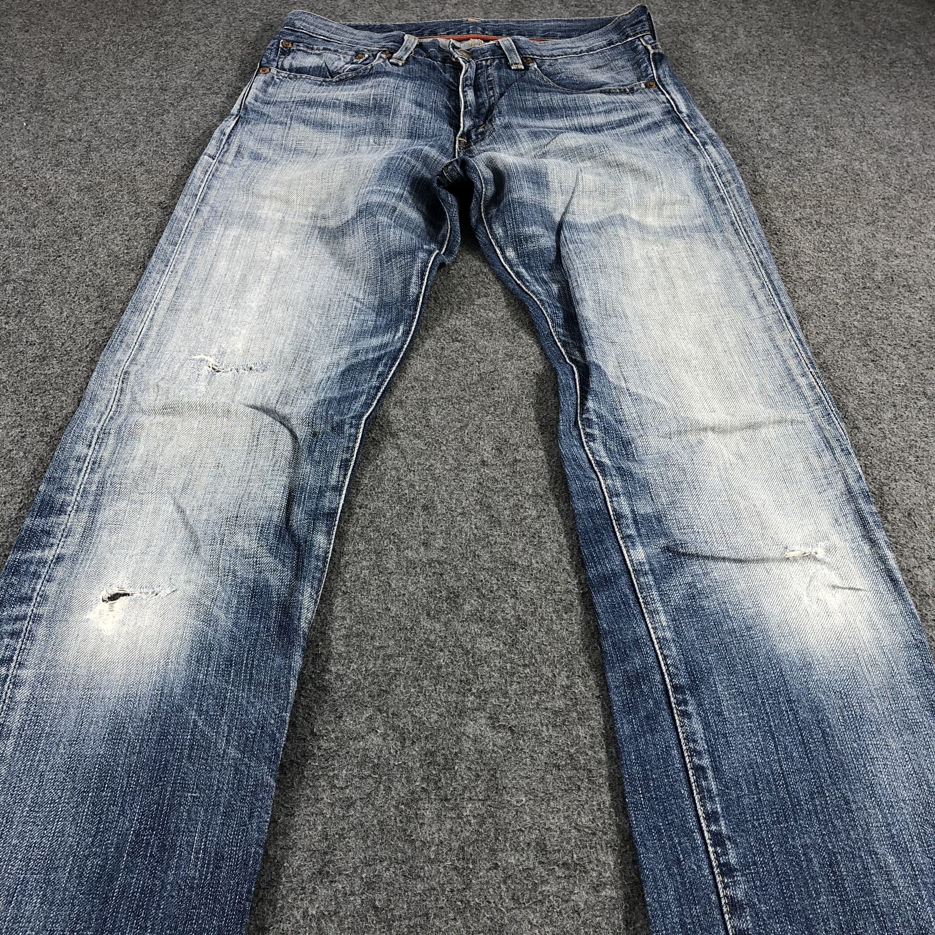Levi's × Vintage Vintage Red Loop Levis 505 Red Loop Jeans-JM1430 Size US 30 / EU 46 - 3 Thumbnail
