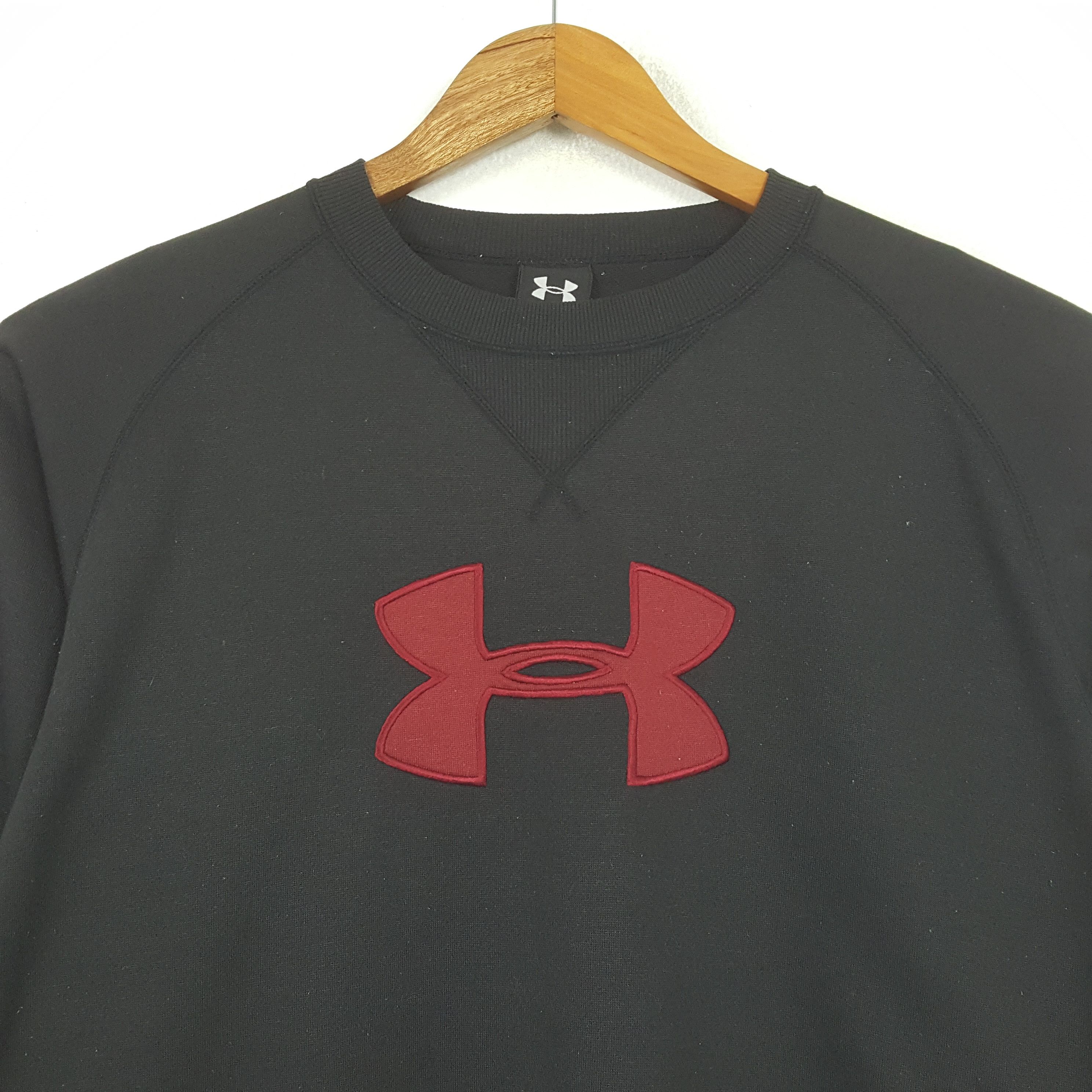 Under Armour × Vintage Vintage UNDER ARMOUR Big Logo Sportswear Sweatshirt C290N35 Size US M / EU 48-50 / 2 - 2 Thumbnail