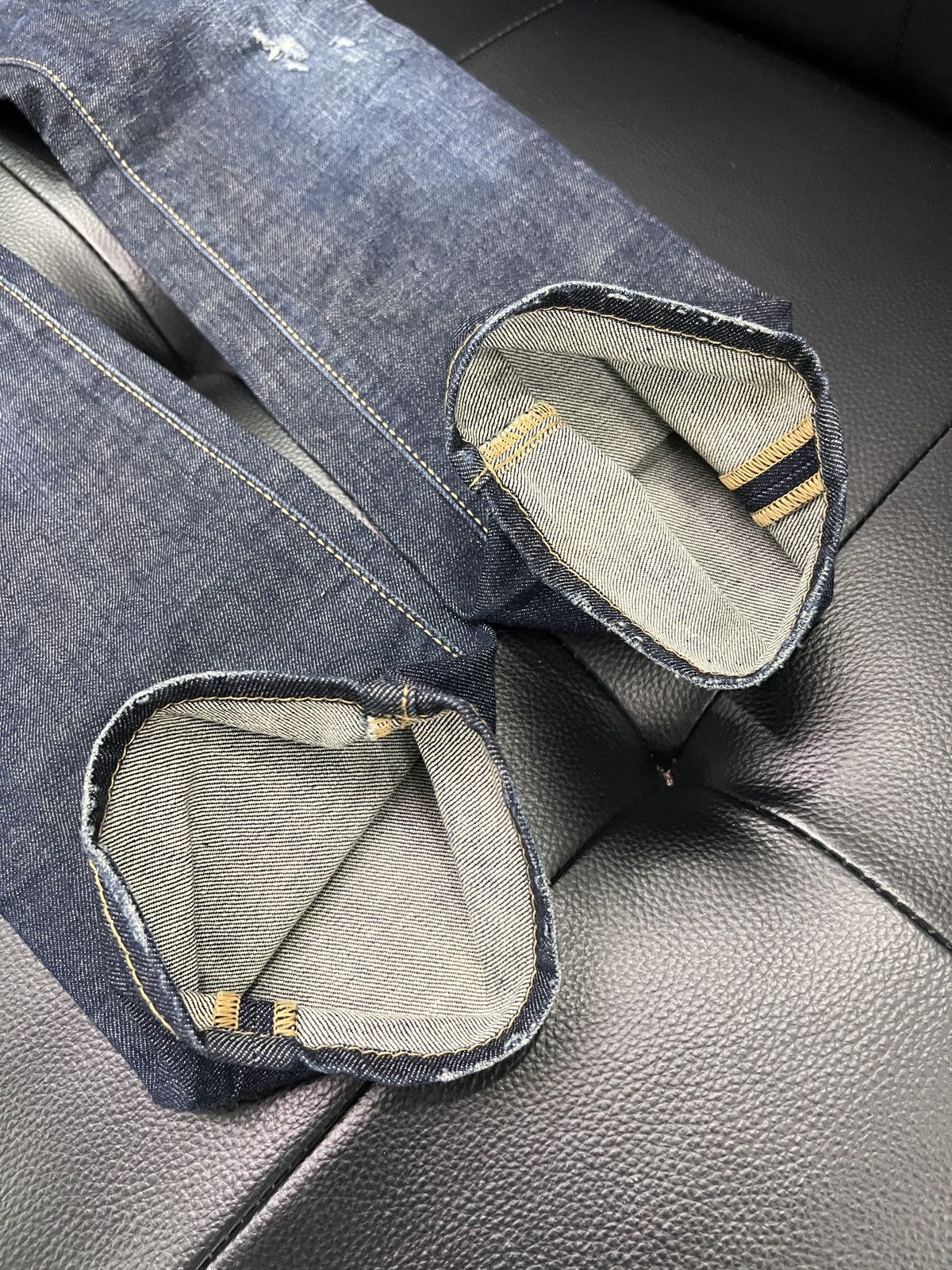 Dsquared2 Dsquared2 SS14 Distressed Denim Jeans Size 27" / US 4 / IT 40 - 9 Thumbnail