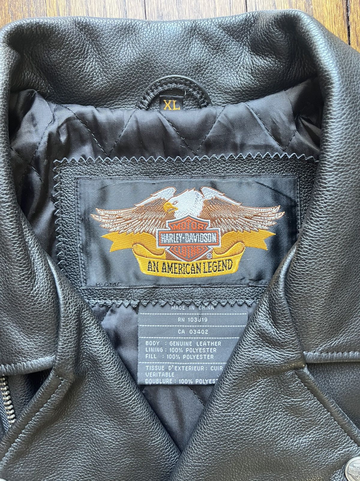 Harley Davidson Vintage Harley Davidson Cruiser Leather Jacket Size US XL / EU 56 / 4 - 3 Thumbnail