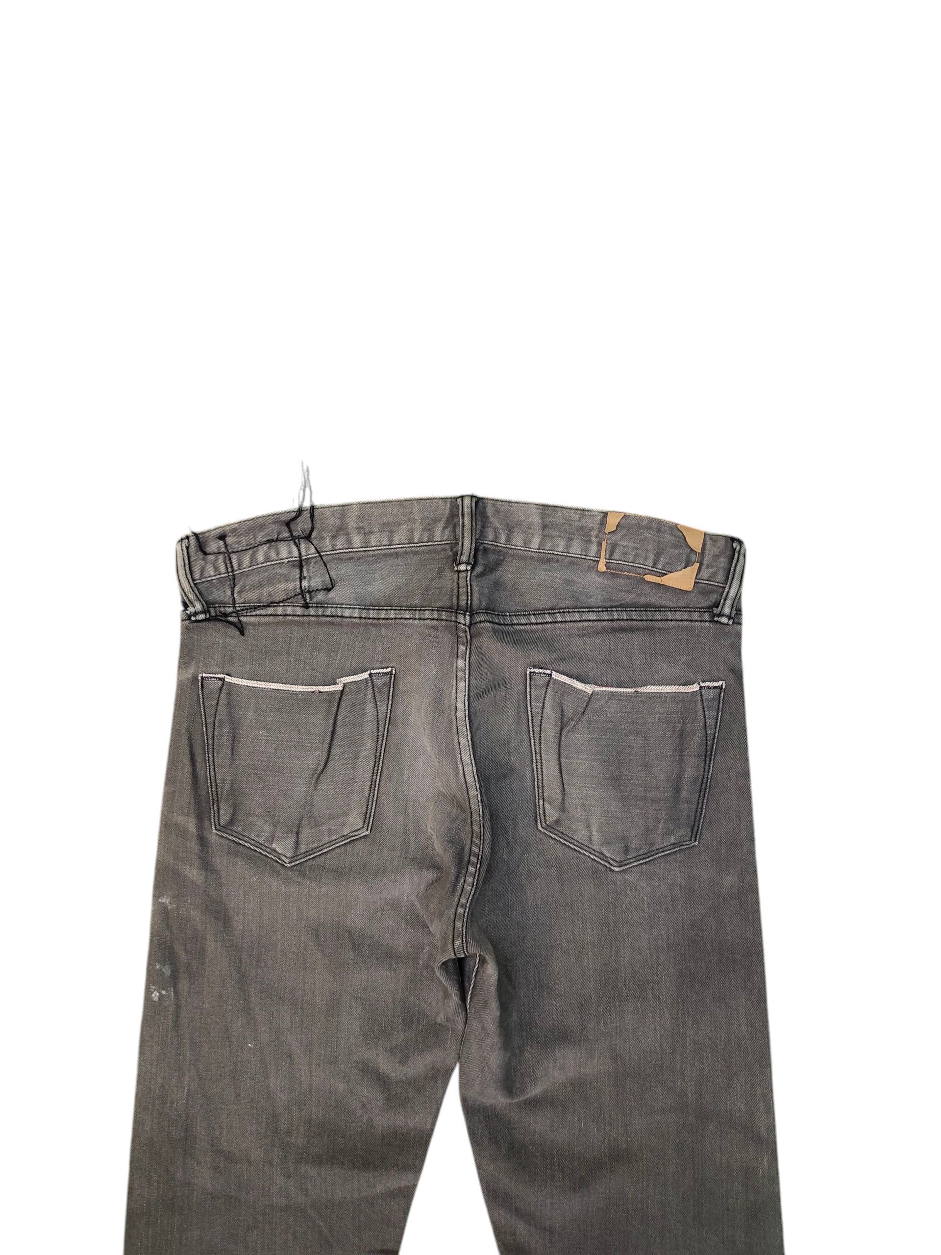 KURO Vintage 90s Kuro Diamante Selvedge Clawmark Denim Jeans Size US 31 - 9 Thumbnail