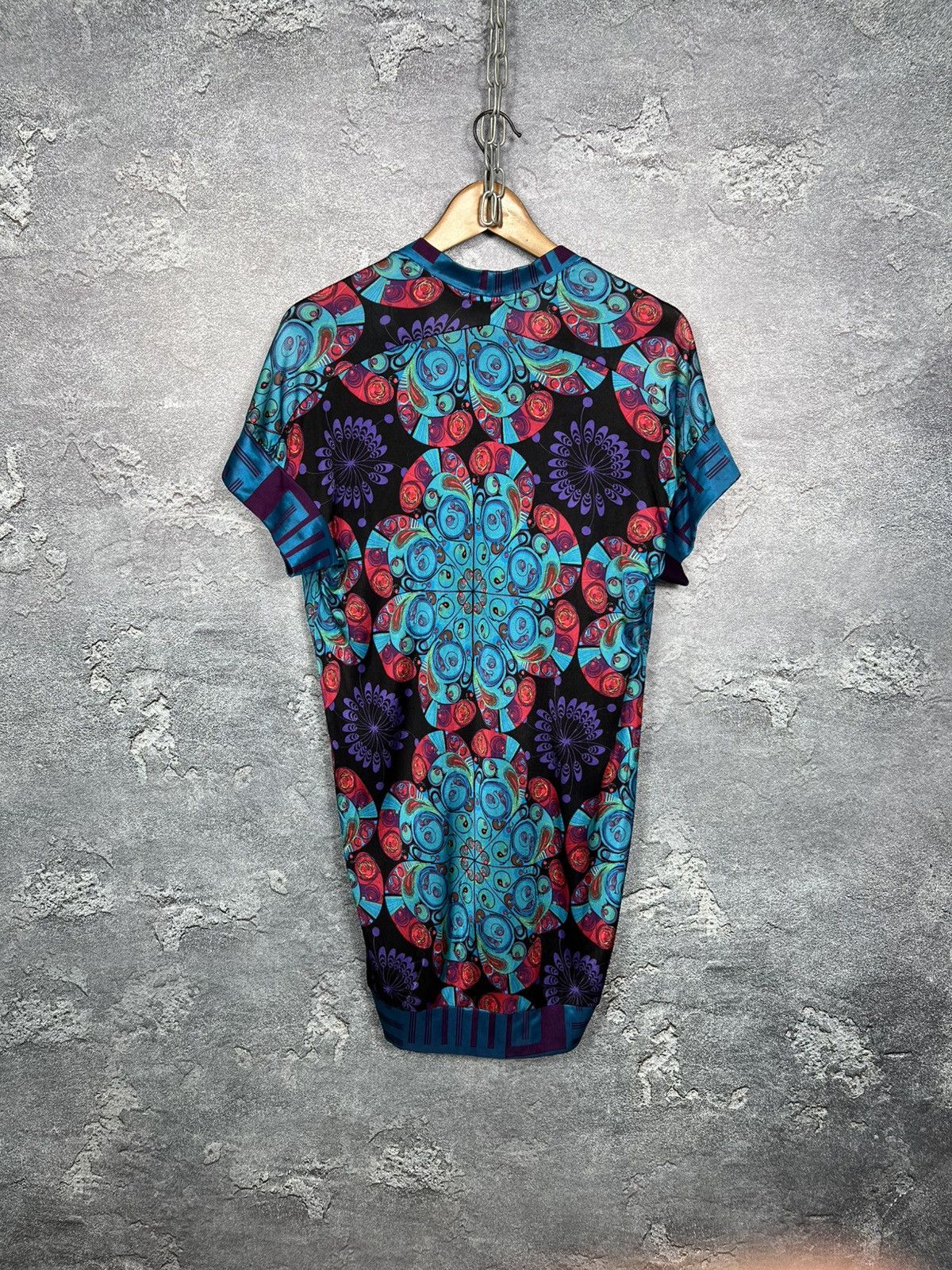 Custo Barcelona Custo Barcelona 100% Viscose Tunic With Abstract Print Size S / US 4 / IT 40 - 10 Thumbnail