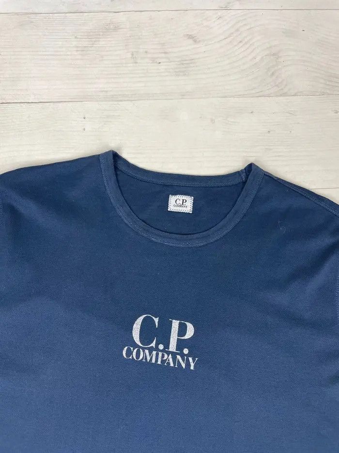 C.P. Company Vintage CP Company T Shirt 00s Center Big Logo Size US XXL / EU 58 / 5 - 2 Thumbnail