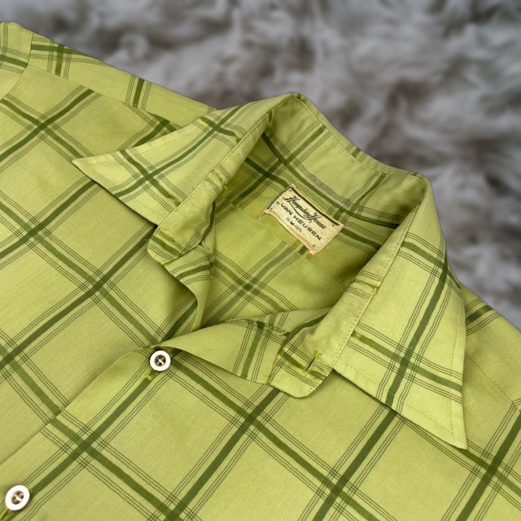 green emerald velvet dress Geo Print Texture Camp Shirt  Van Heusen