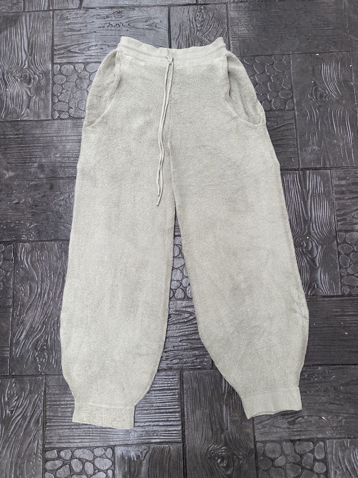 Japanese Brand ISA BOULDER Handmade Towel Balloon Pant / Oatmeal Orange NWT Size US 31 - 4 Thumbnail