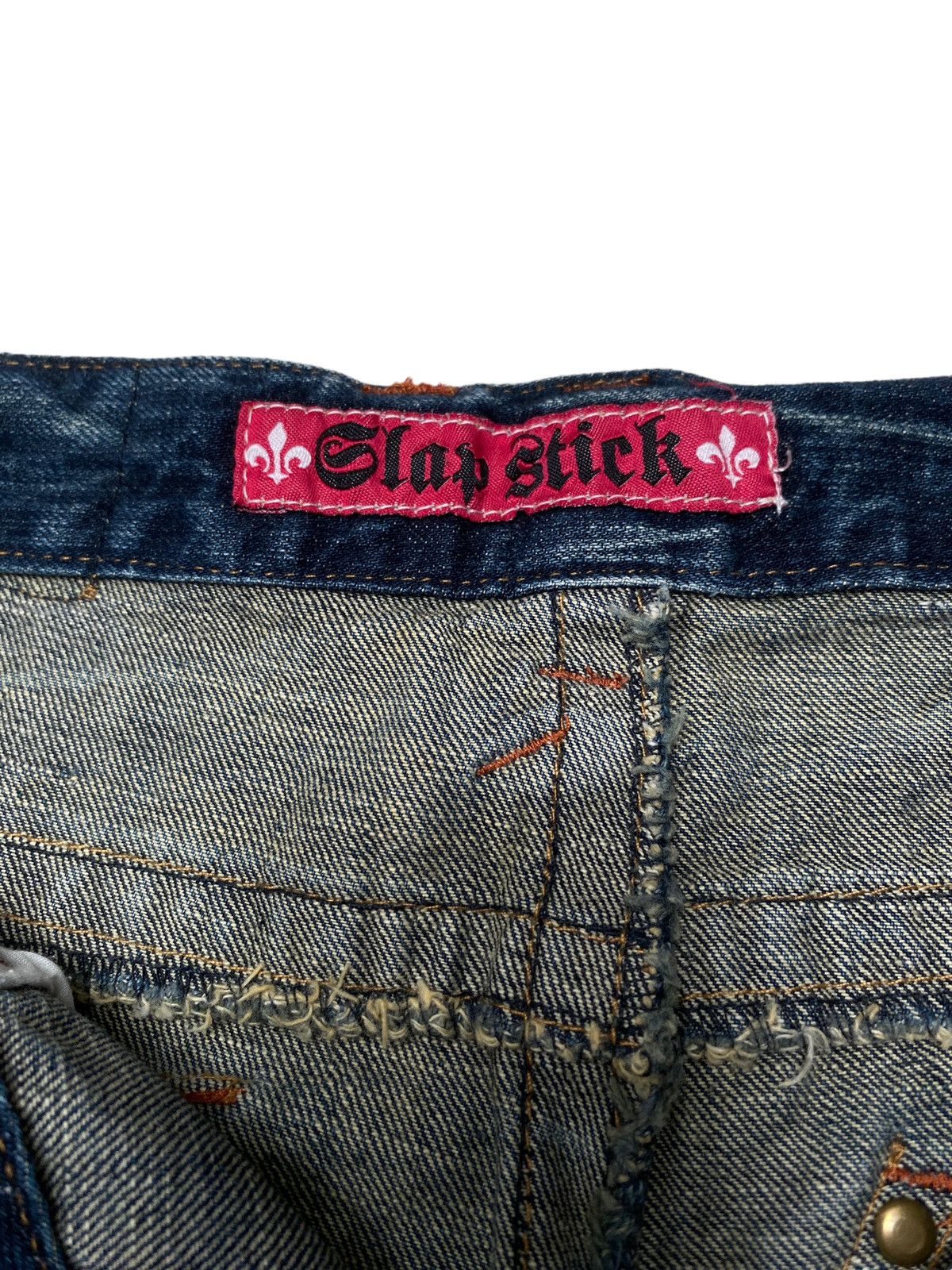Japanese Brand × Vintage Vintage Japanese Brand Slap Stick Flared Jeans 1990s Size US 30 / EU 46 - 11 Thumbnail