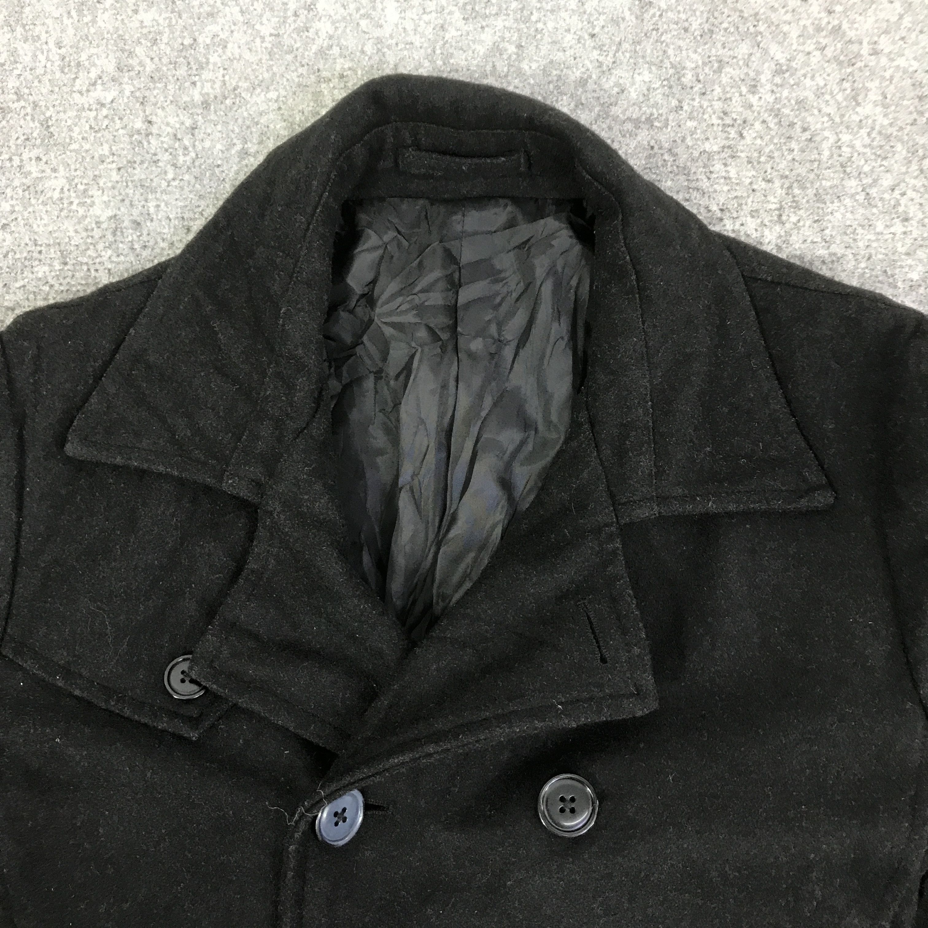 semanticdesign SEMANTIC DESIGN DOUBLE BREASTED WOOL JACKET K85B16 Size US L / EU 52-54 / 3 - 7 Thumbnail