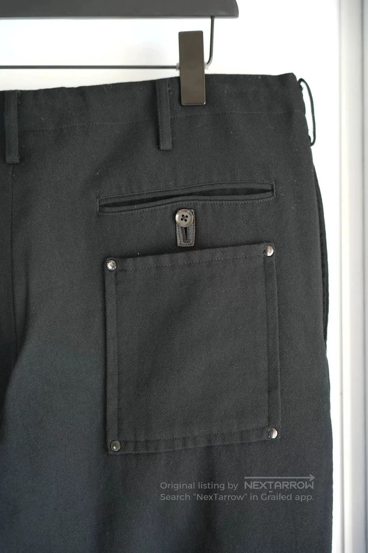 Yohji Yamamoto Yohji Yamamoto 2005 Black Drawstring Pants. Size US 28 / EU 44 - 6 Thumbnail