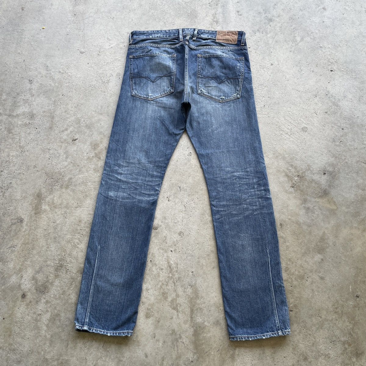 Guess Vintage Guess Faded Jeans Distressed Denim Pants W37x34 Size US 37 - 2 Thumbnail