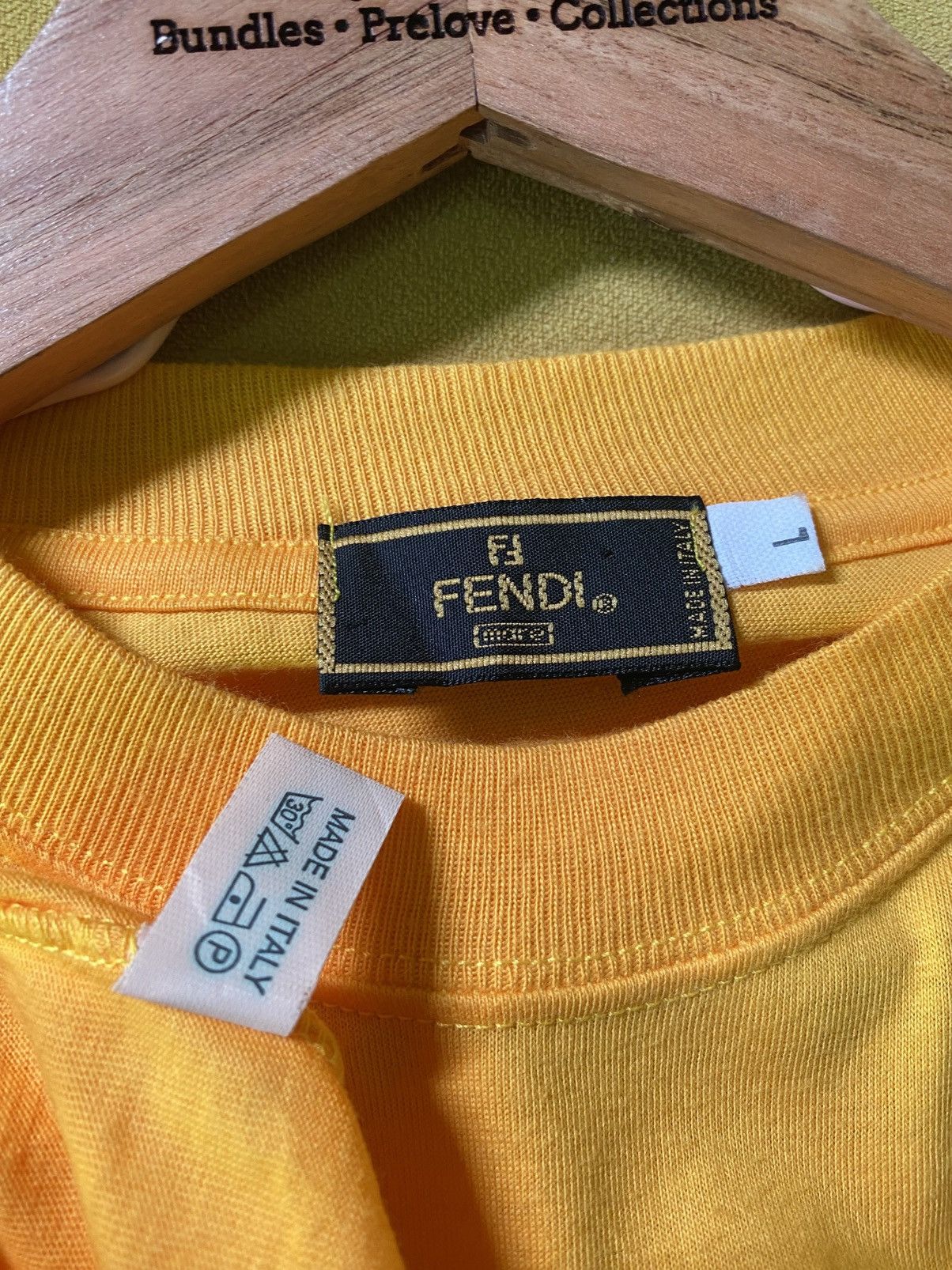 Fendi RARE Shirt FENDI Made In Italy Size US L / EU 52-54 / 3 - 5 Thumbnail