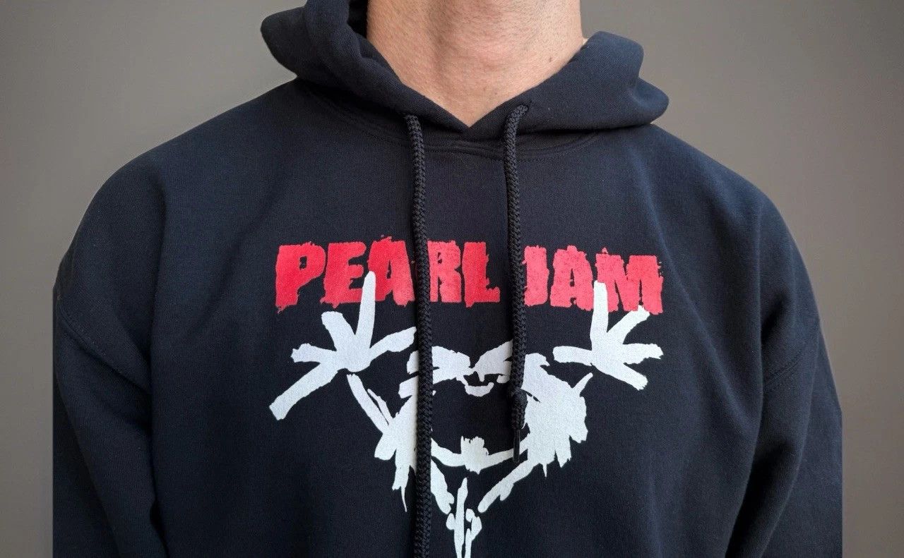Fruit Of The Loom Vintage Pearl Jam Alive Hoodie Gildan Pulover Sweatshirt Size US M / EU 48-50 / 2 - 6 Thumbnail
