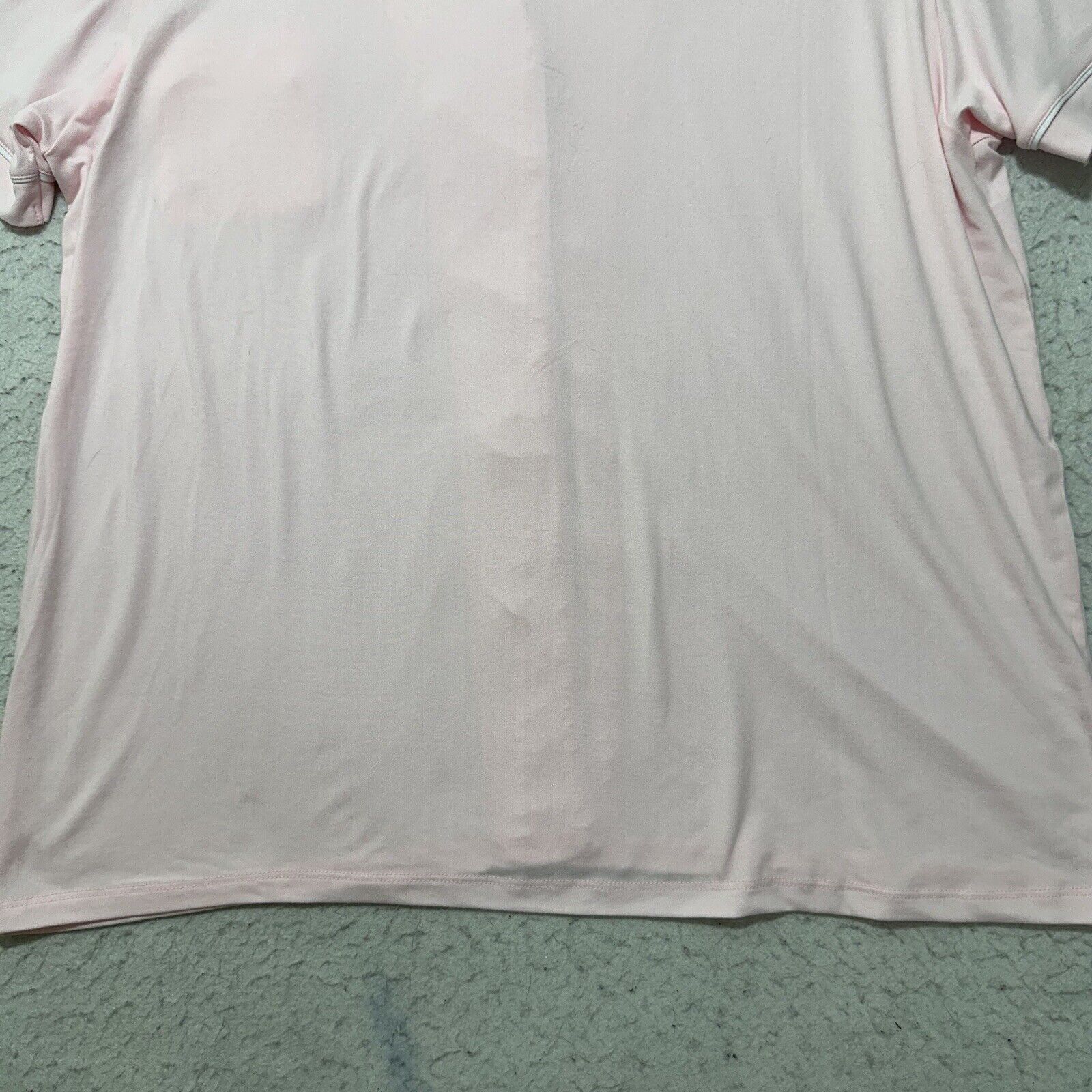 Born Børn XL Button Down Sleep Shirt Lightweight Pink Size XL / US 12-14 / IT 48-50 - 12 Thumbnail