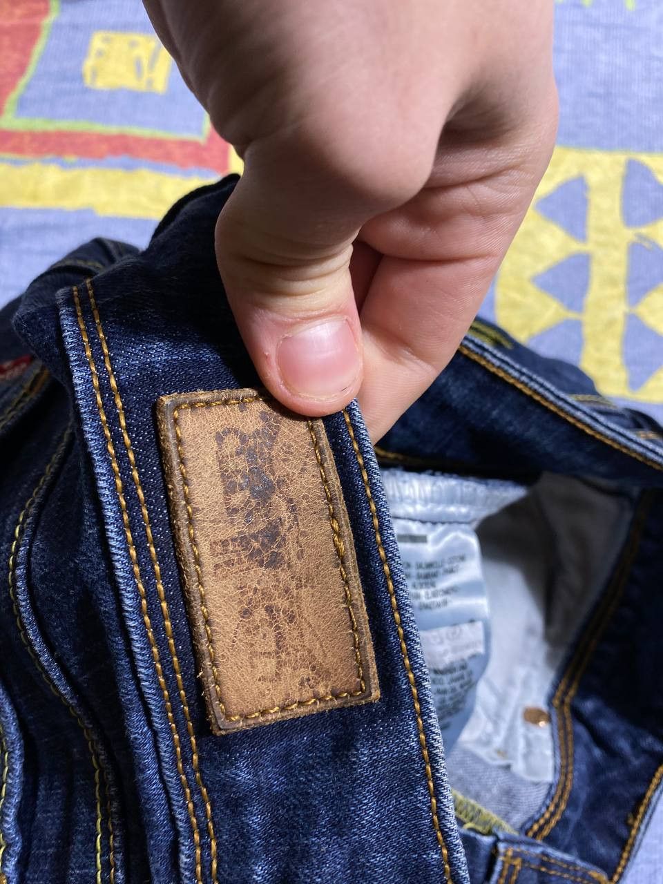 Levi's Vintage Levis Jeans Distressed Denim Size US 30 / EU 46 - 9 Thumbnail