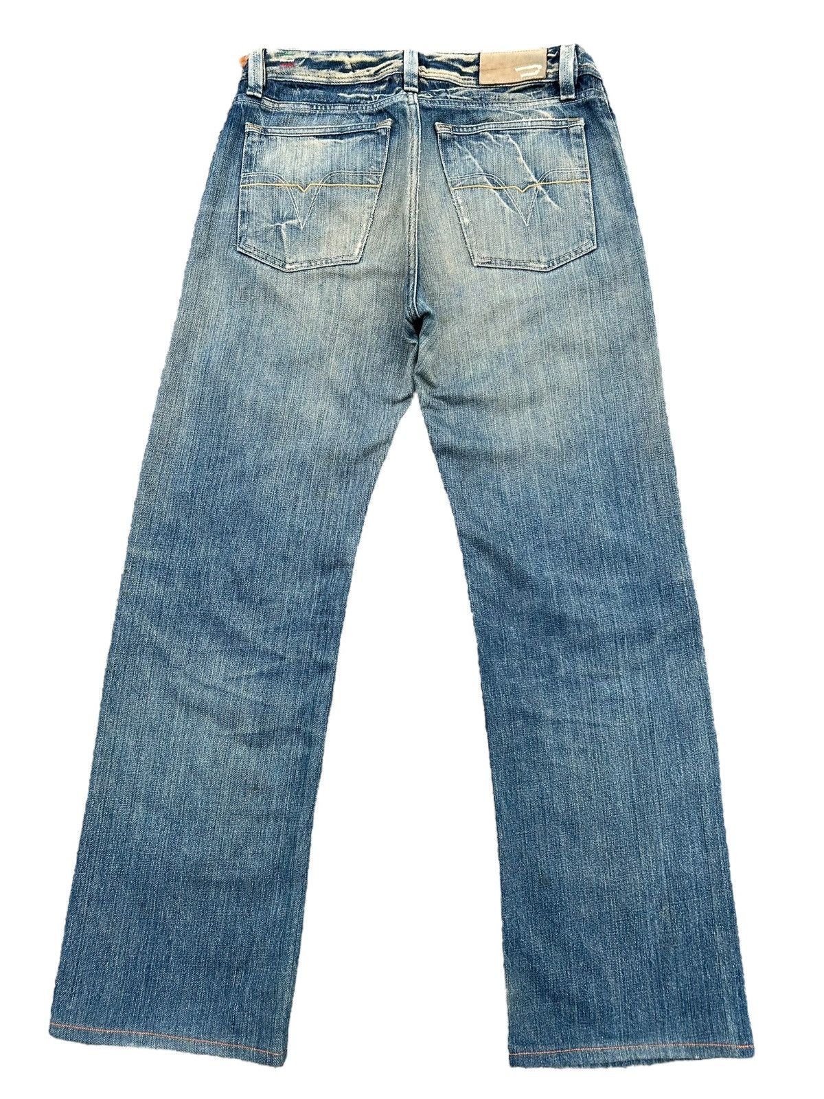 Kapital Vintage Diesel Rusty Faded Mudwash Distressed Denim Jeans Size US 33 - 2 Thumbnail