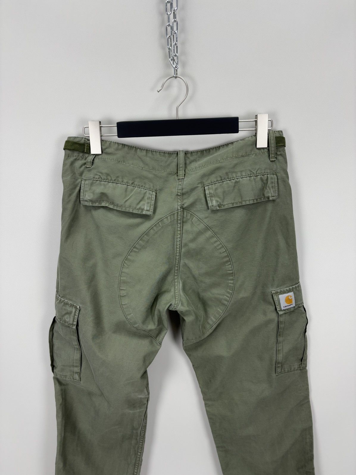 Carhartt Mens cargo pants Carhartt Size 32x32 Color Khaki Size US 32 / EU 48 - 7 Thumbnail