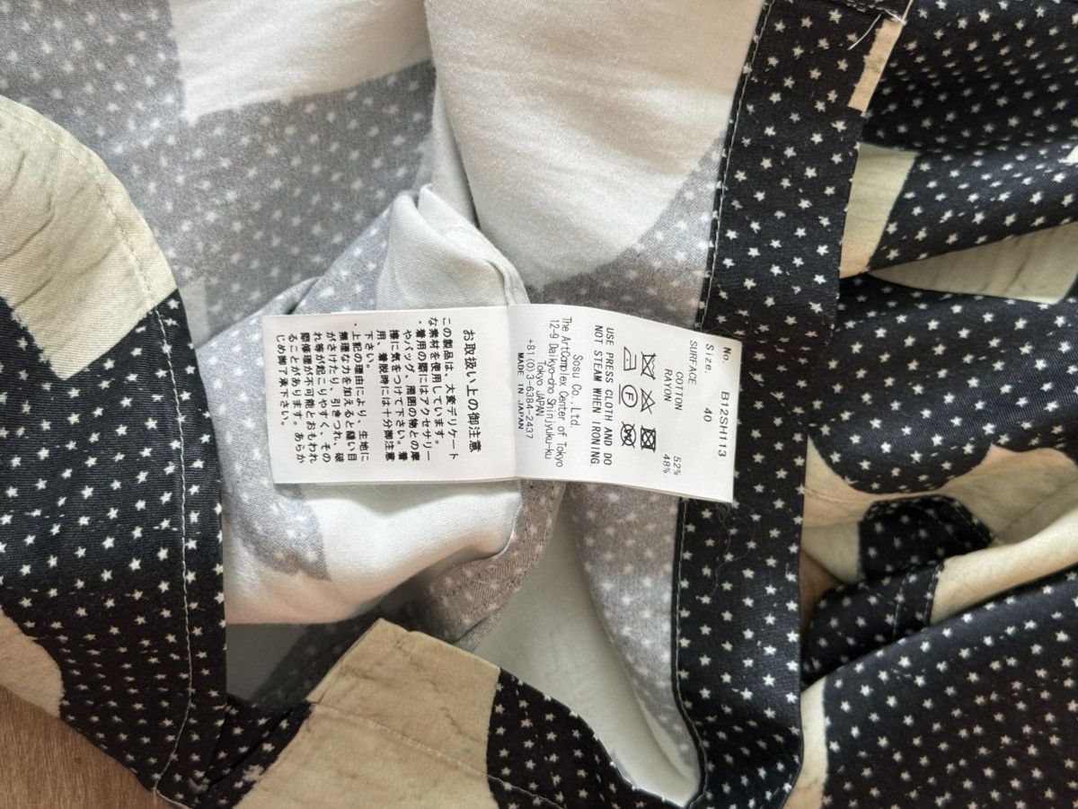 Maison MIHARA YASUHIRO Maison Mihara Yasuhiro Drunker's Path Shirt 'Black' Size US XXS / EU 40 - 6 Thumbnail