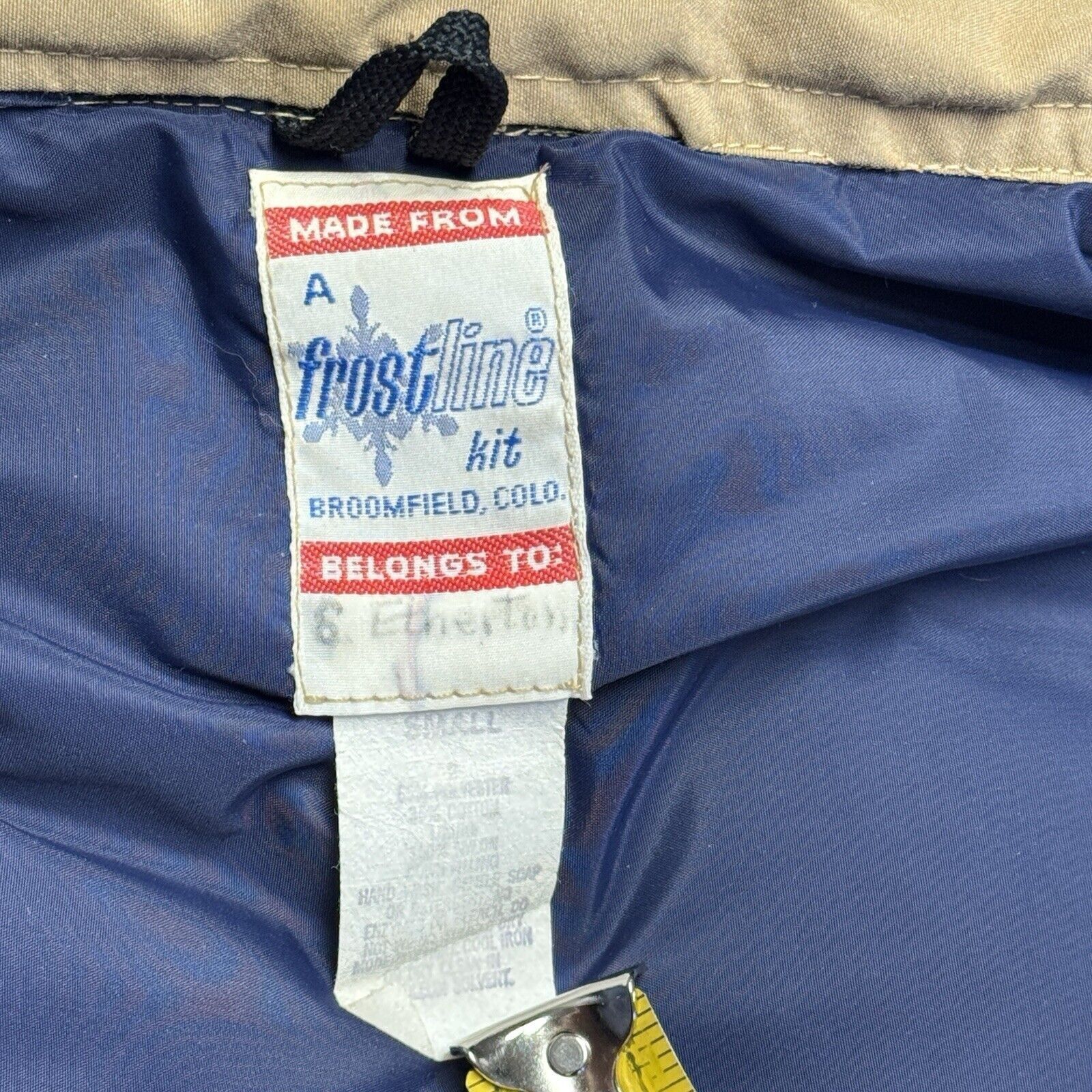 Vintage Vintage Frostline Down Vest Mens Small Insulated Puffer Wint Size US S / EU 44-46 / 1 - 13 Thumbnail