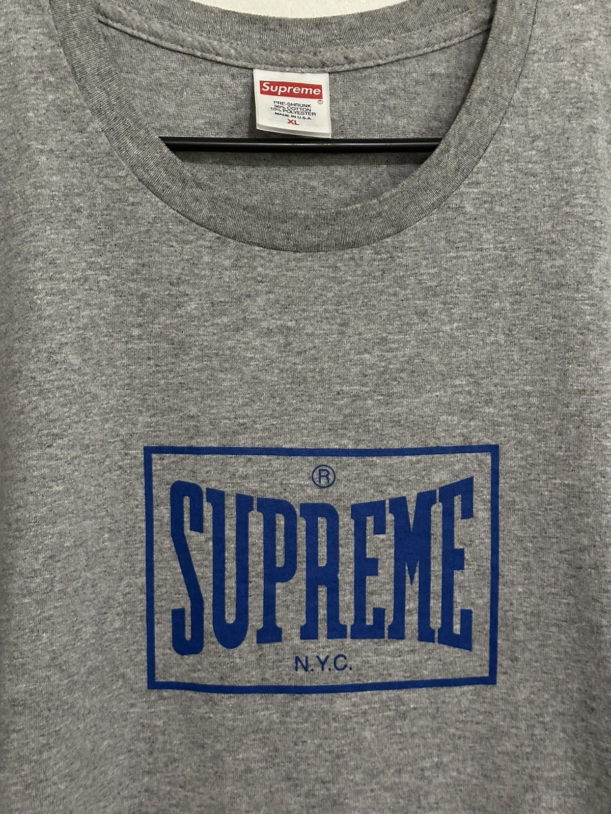 Supreme Supreme Warm Up Tee Size US XL / EU 56 / 4 - 2 Thumbnail