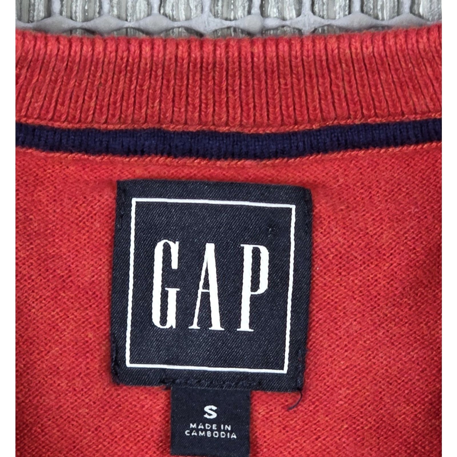 Gap Gap Crewneck Sweater Mens S Striped Red Blue Mainstay Cotton Shirt? Size US S / EU 44-46 / 1 - 6 Thumbnail