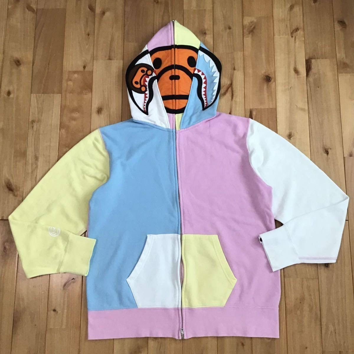 Bape Bape rare Milo shark full zip hoodie M Easter | Grailed