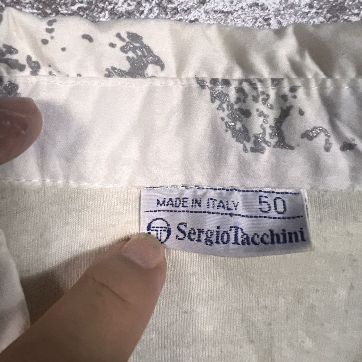 Sergio Tacchini × Vintage Vintage Mens Sergio Tacchini Windbreaker Size US L / EU 52-54 / 3 - 6 Thumbnail