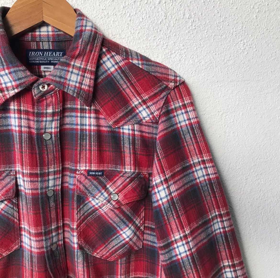 Iron Heart Western Flannel Shirt Size US S / EU 44-46 / 1 - 2 Thumbnail