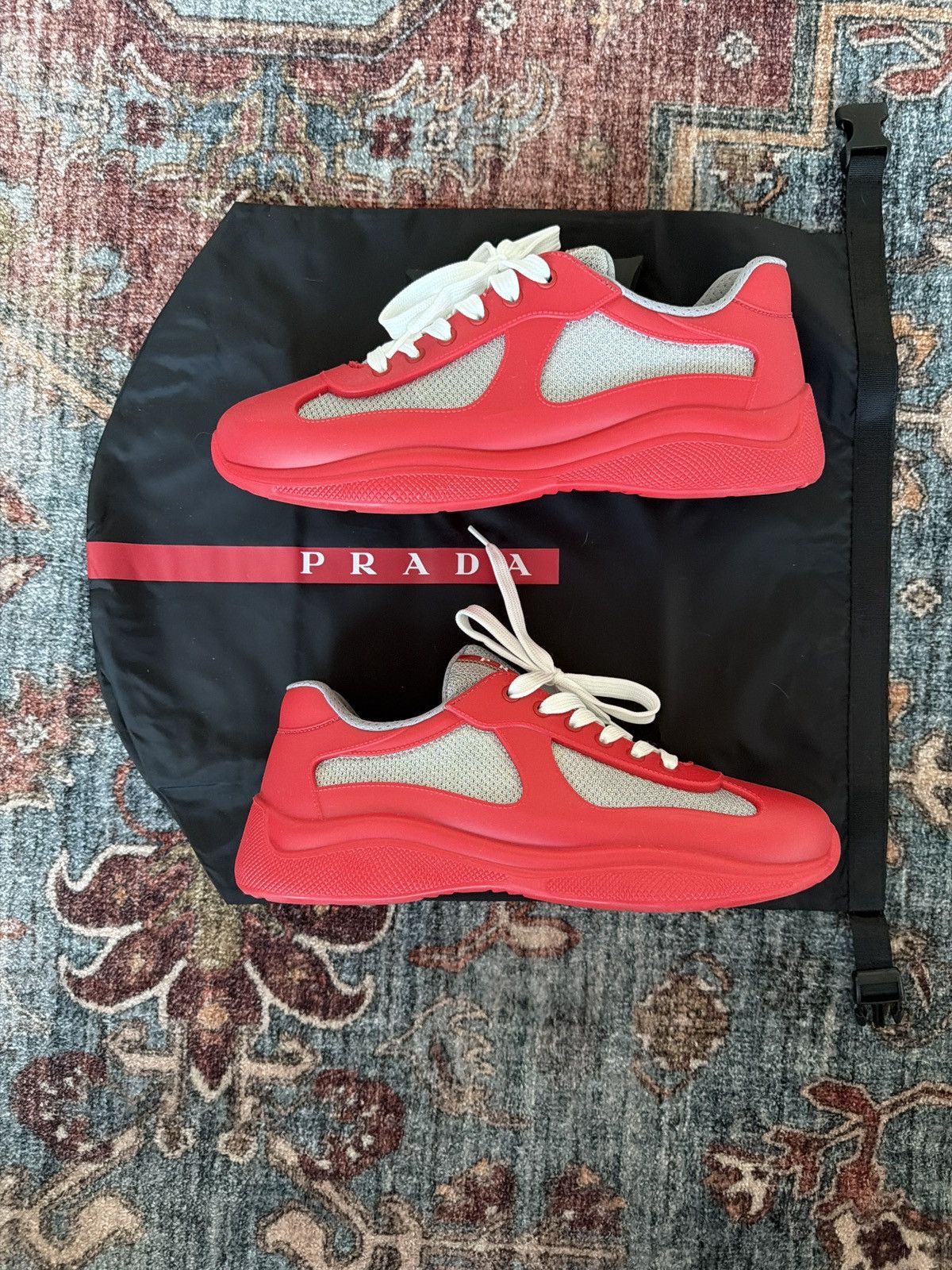 Prada America Cup Soft Rubber Size US 9 / EU 42 - 8 Thumbnail