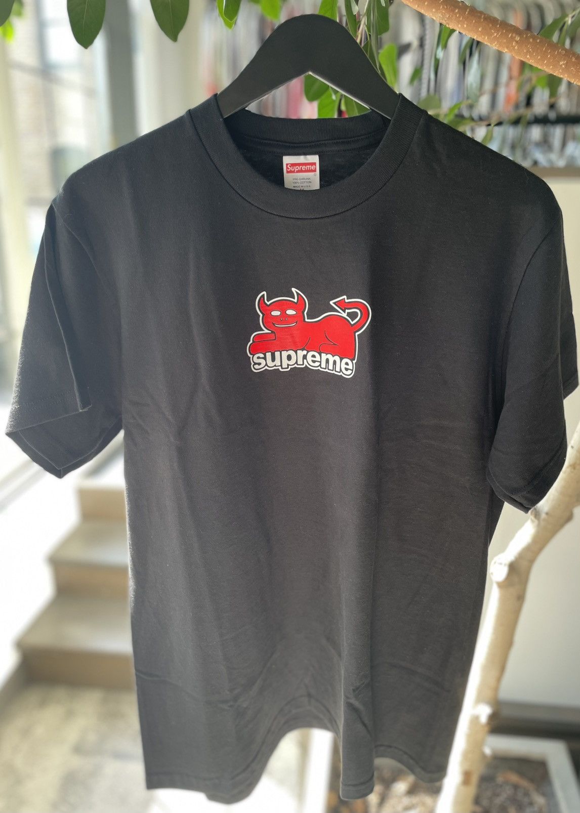 Supreme Supreme Toy Machine Devil Cat Tee Size US M / EU 48-50 / 2 - 2 Thumbnail