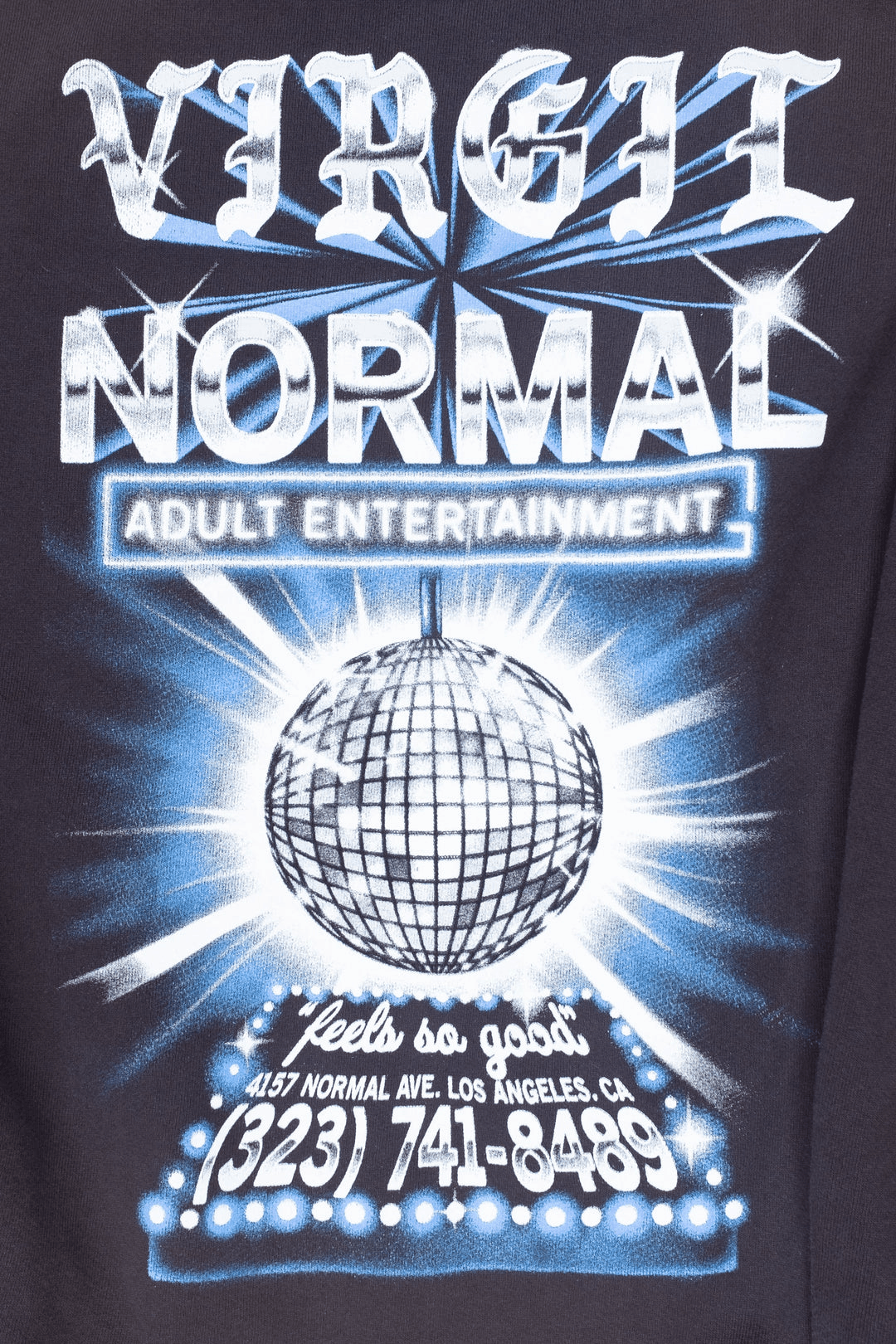 Virgil Normal Virgil Normal Disco Ball Hoodie Sweatshirt - Vintage Black Size US L / EU 52-54 / 3 - 1 Thumbnail