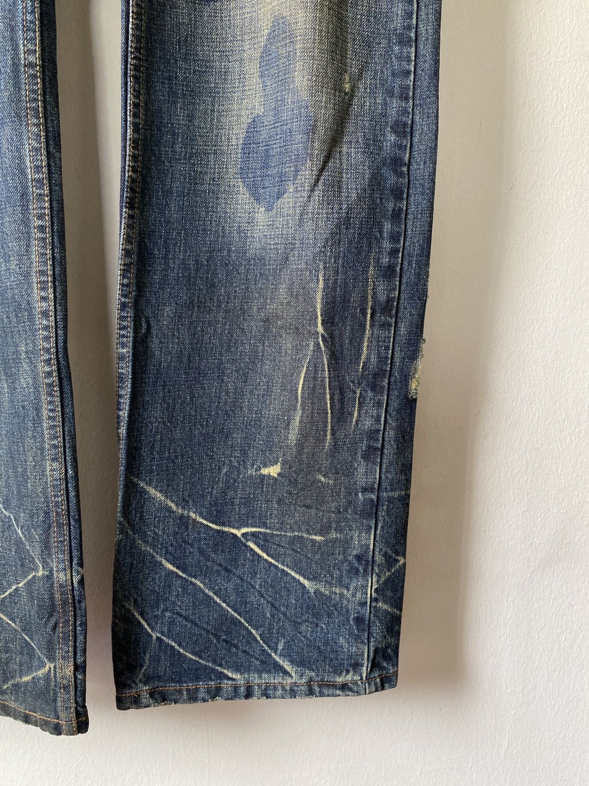 JACKROSE Japanese Brand Jack Rose Distressed Denim Size US 32 / EU 48 - 5 Thumbnail