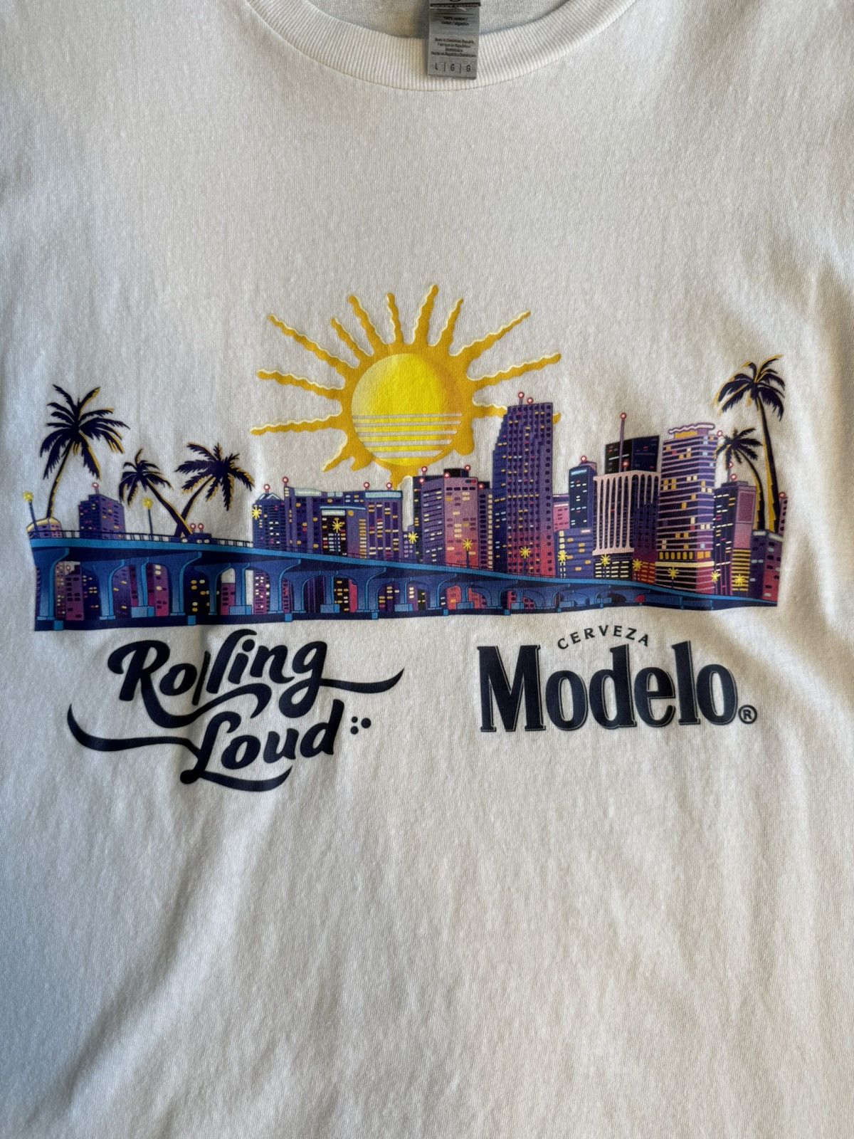 Rolling Loud Rolling Loud x Modelo T-Shirt Size US L / EU 52-54 / 3 - 2 Thumbnail