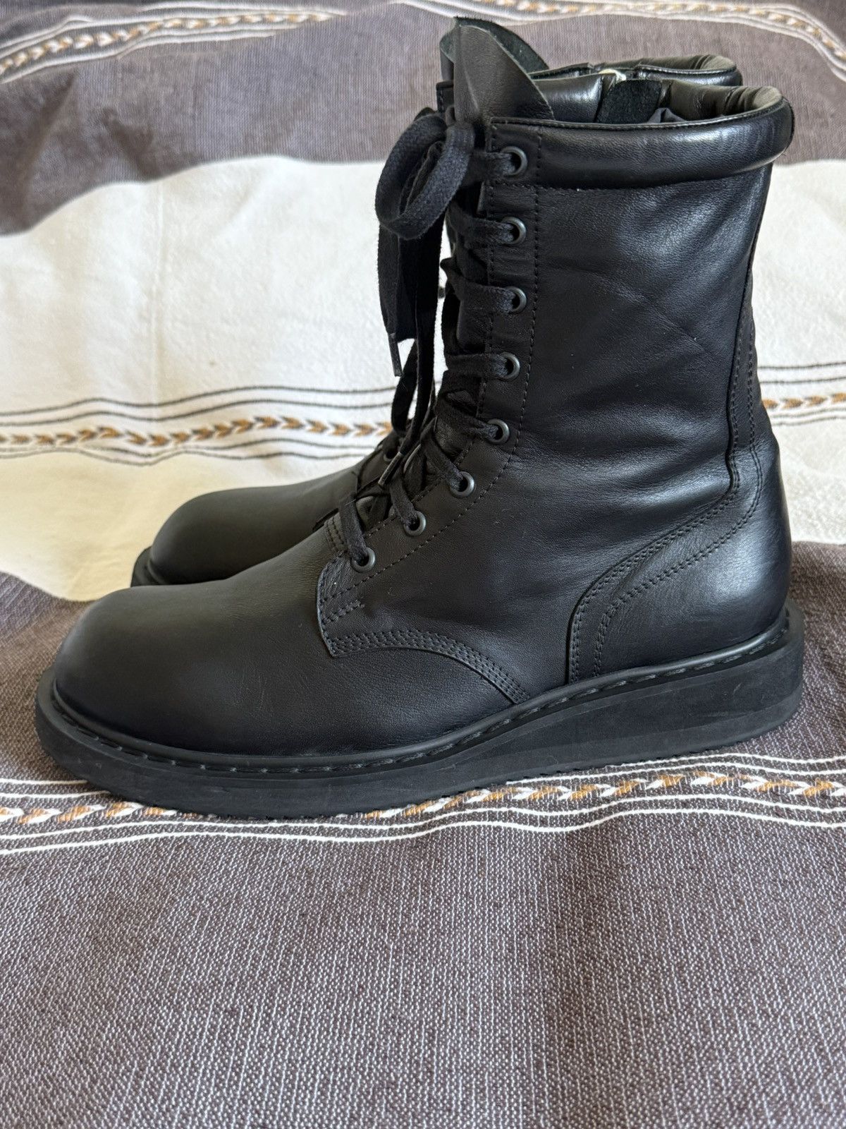 Rick Owens Rick owens combat laceup boots Size US 9 / EU 42 - 4 Thumbnail