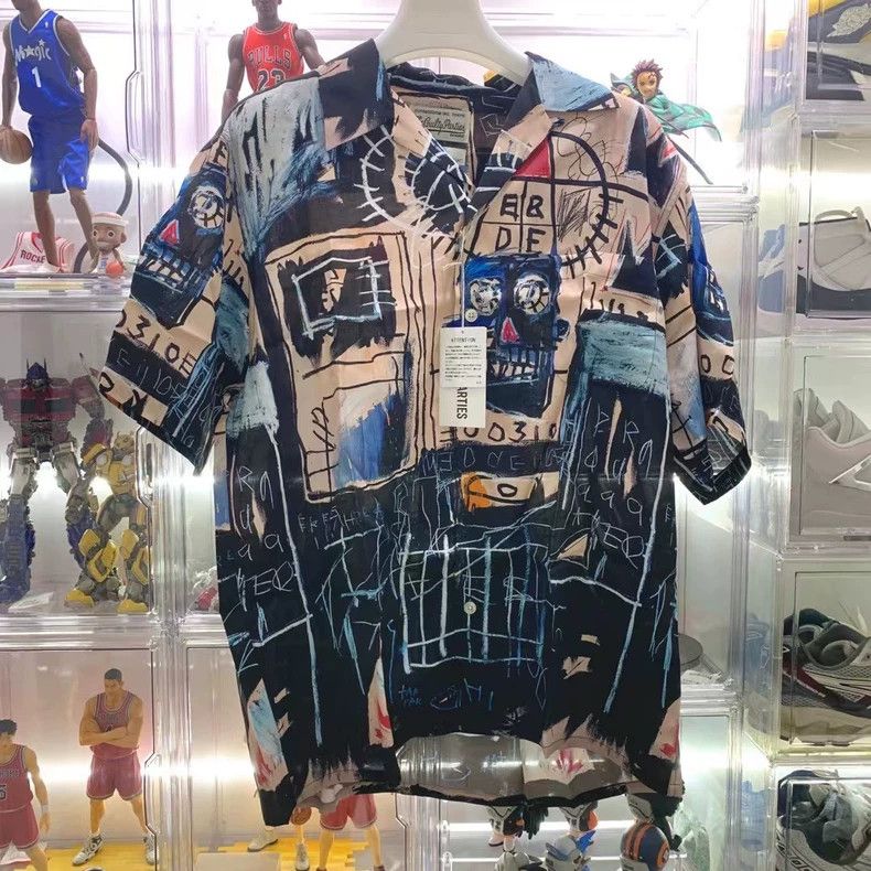 Wacko Maria WACKO MARIA Basquiat Hawaiian shirt 22S clothing Size US L / EU 52-54 / 3 - 1 Thumbnail